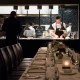 Chef's preparing dinner in the open kitchen at Oxbow, Hotel Arts Kensington, Calgary, AB
