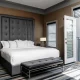 An open patio door of a Luxury Room at Hotel Arts Kensington, Calgary, AB