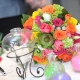 Floral arrangement and sand ceremony at Hotel Arts Kensington, Calgary, AB