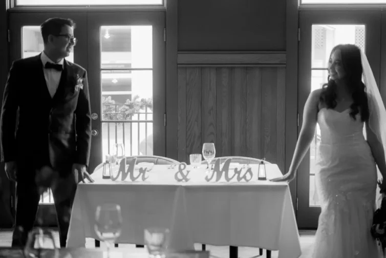 Newlyweds at Oxbow, Hotel Arts Kensington, Calgary, AB